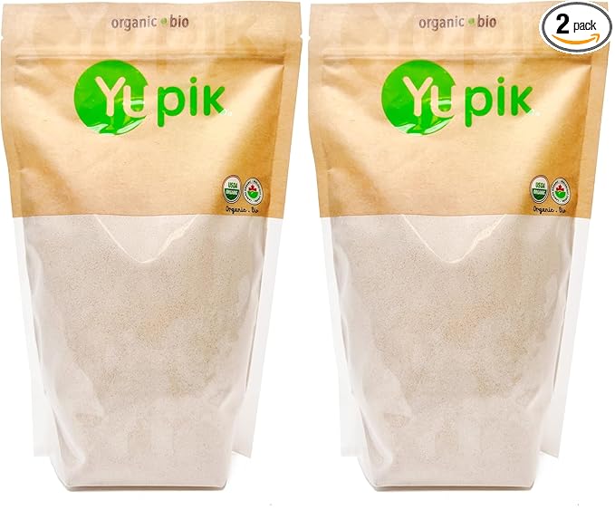 Yupik Organic Ground Date Powder (Meal), 2.2 lb, Non-GMO, Vegan, Gluten-Free (Pack of 2)