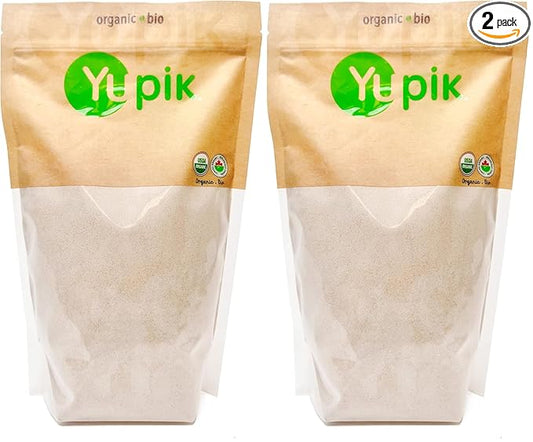 Yupik Organic Ground Date Powder (Meal), 2.2 lb, Non-GMO, Vegan, Gluten-Free (Pack of 2)