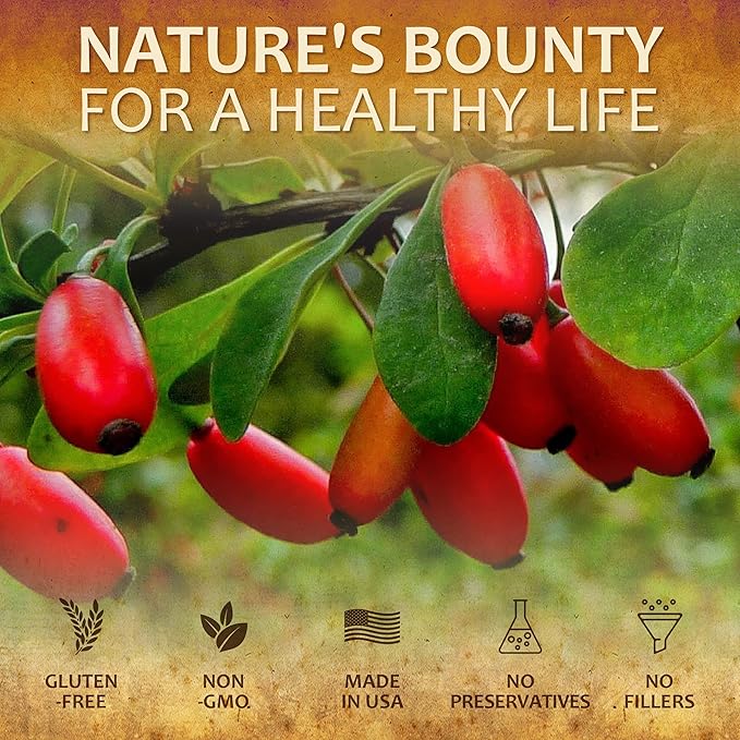 Berberine Supplement – 100 Capsules Berberine HCL Dietary Supplement for Men and Women – Non GMO Berberine 500mg – Ideal for Immune Support, Heart, Cholesterol Levels
